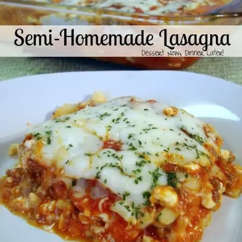 Semi-Homemade Lasagna