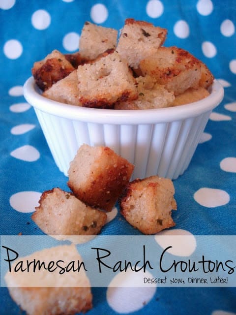 Parmesan Ranch Croutons
