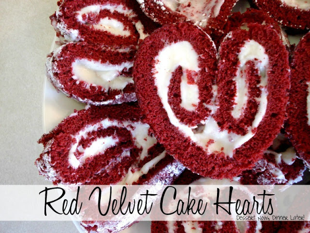 Red Velvet Cake Hearts