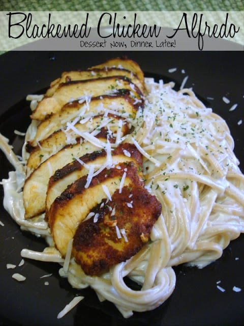 Blackened Chicken Alfredo