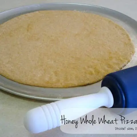 Honey Whole Wheat Pizza Crust