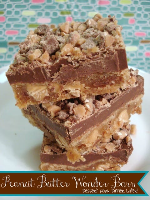 Peanut Butter Wonder Bars