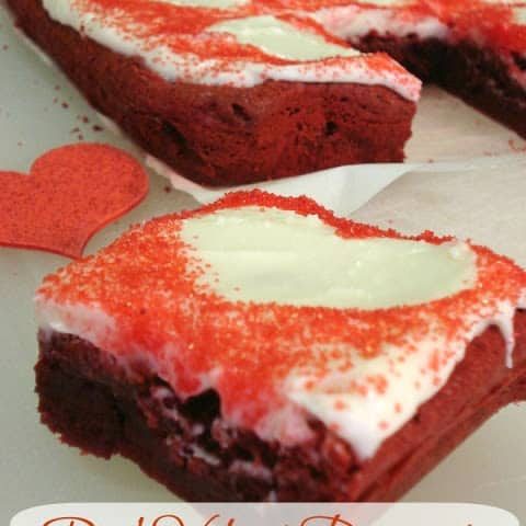 Red Velvet Brownies