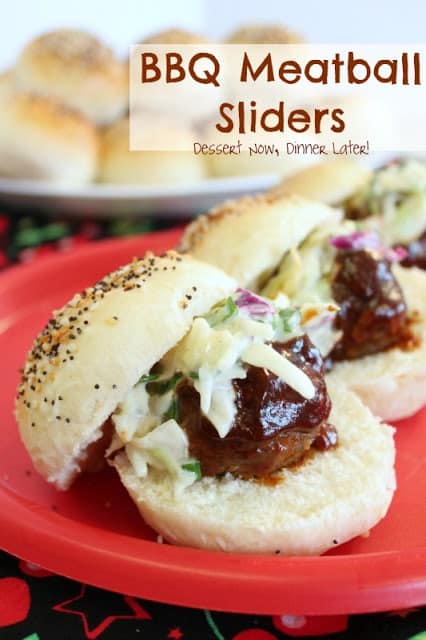 BBQ Meatball Sliders