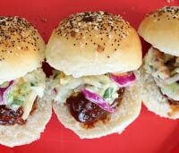 BBQ Meatball Sliders