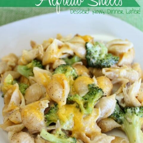 Chicken & Broccoli Alfredo Shells