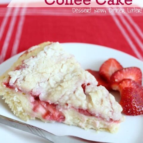 Strawberries & Cream Coffee Cake