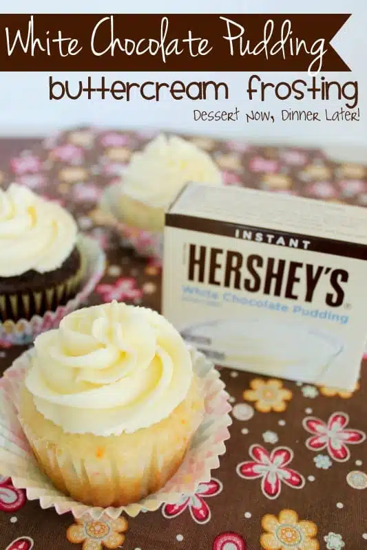 White Chocolate Pudding Buttercream