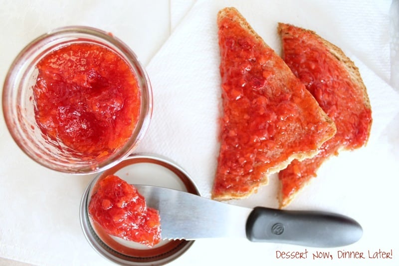 Low-Sugar Strawberry Freezer Jam