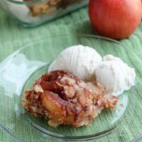 Snickerdoodle Apple Pie