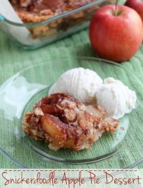 Snickerdoodle Apple Pie