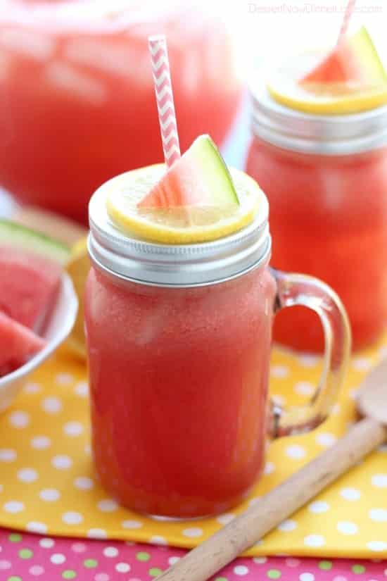 Bad watermelon? Don't throw it out! Make watermelon lemonade with this easy 3-ingredient recipe!