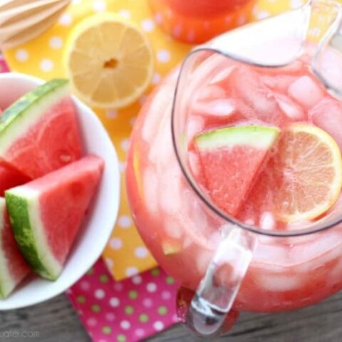 Bad watermelon? Don't throw it out! Make watermelon lemonade with this easy 3-ingredient recipe!