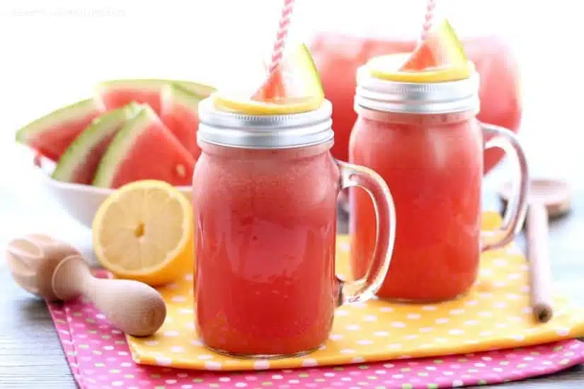 Bad watermelon? Don't throw it out! Make watermelon lemonade with this easy 3-ingredient recipe!