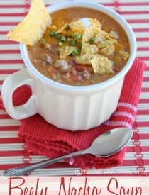 Beefy Nacho Soup