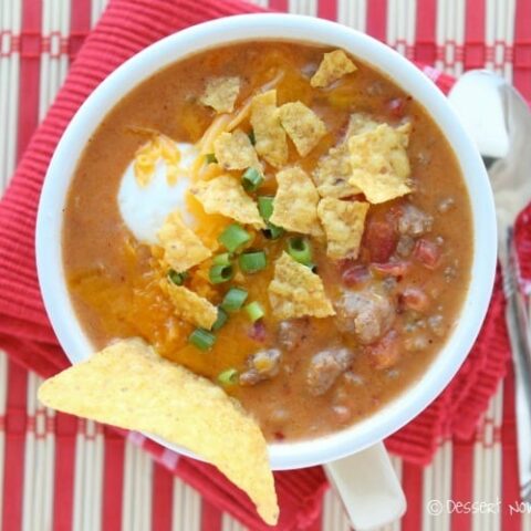 Beefy Nacho Soup