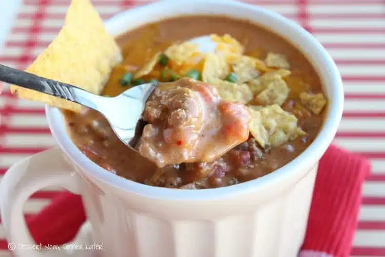 Beefy Nacho Soup