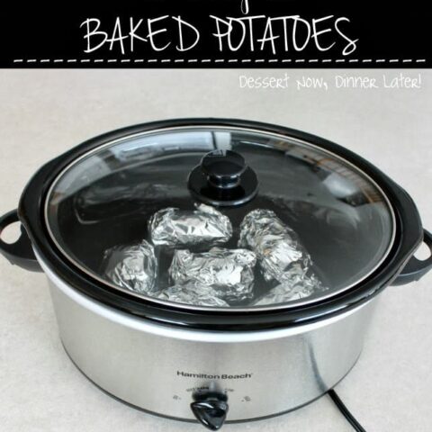 Crockpot Baked Potatoes