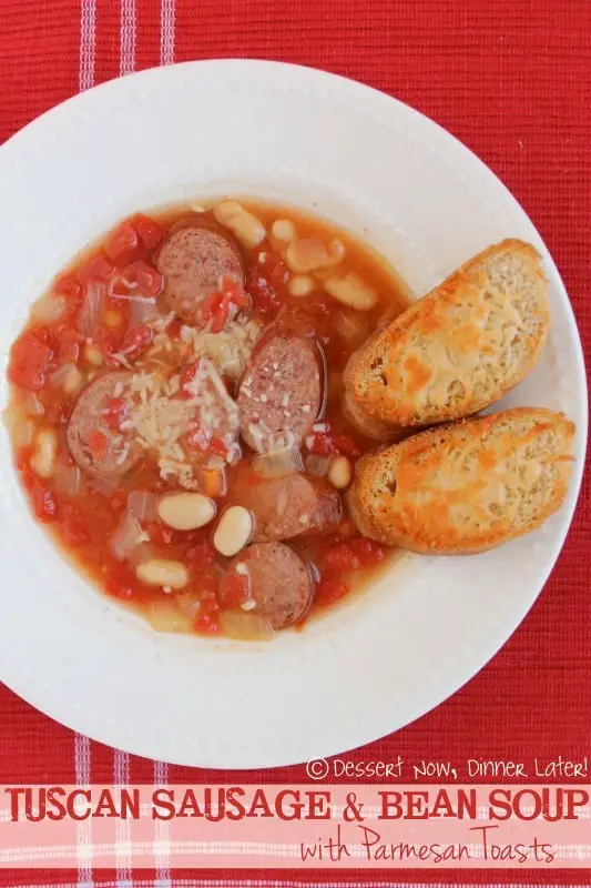  Tuscan Sausage & Bean Soup