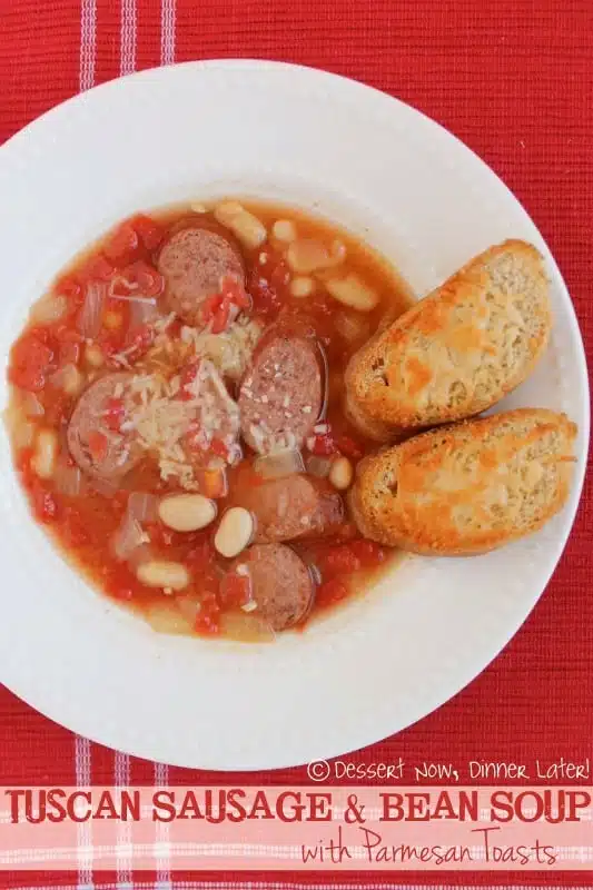 Tuscan Sausage & Bean Soup