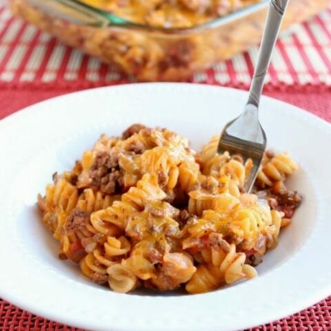 Cheeseburger Casserole