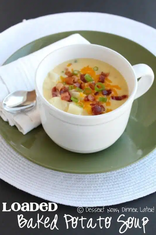  Loaded Baked Potato Soup