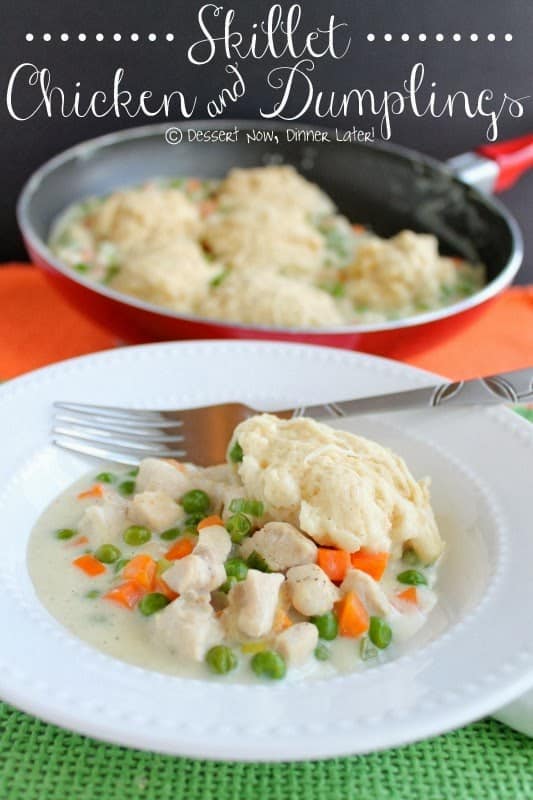 Skillet Chicken & Dumplings