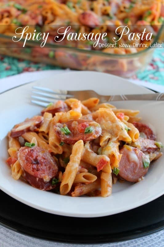 Spicy Sausage Pasta