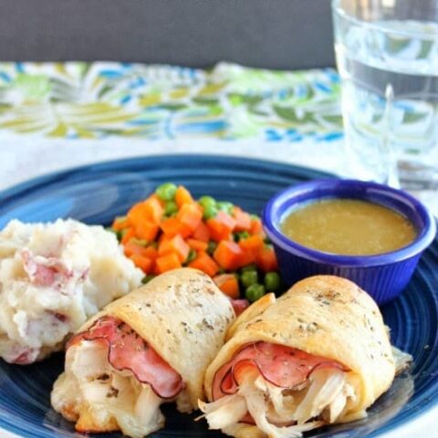 Chicken Cordon Bleu Crescents