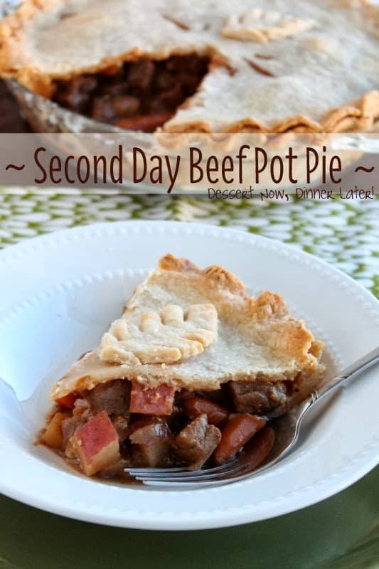 Second Day Beef Pot Pie