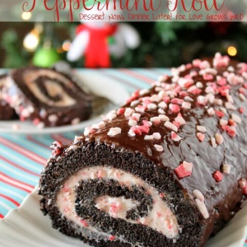 Dark Chocolate Peppermint Roll