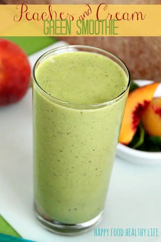 PeachesandCreamGreenSmoothie2