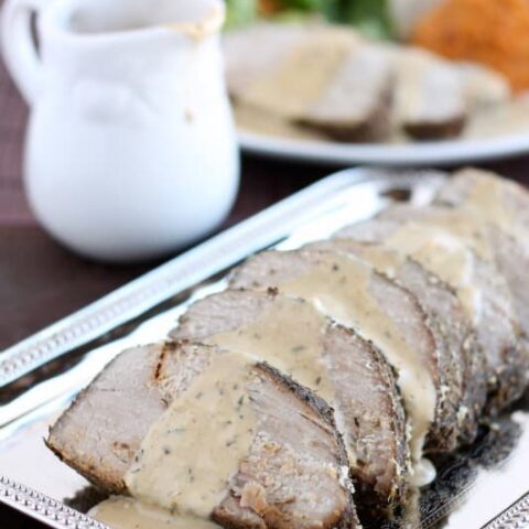 Savory Pork Roast with Pan Gravy