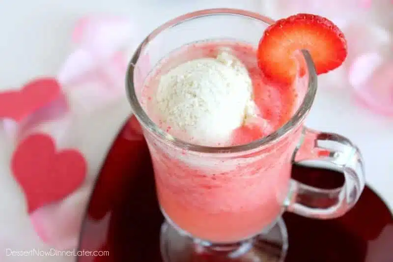 Sparkling Strawberry Float2