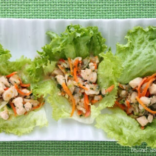 Thai Chicken Lettuce Wraps