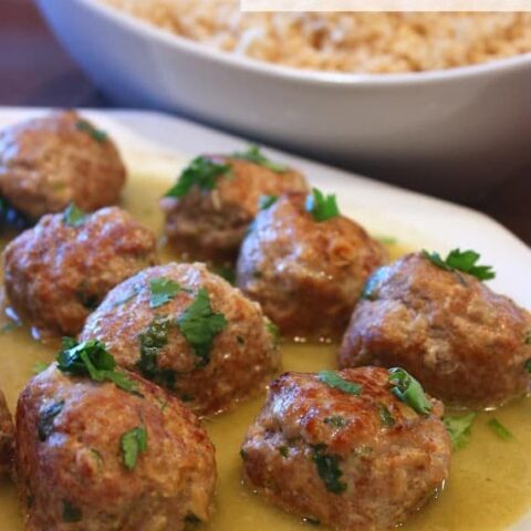 Thai Green Curry Meatballs