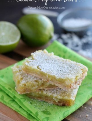 Coconut Key Lime Bars