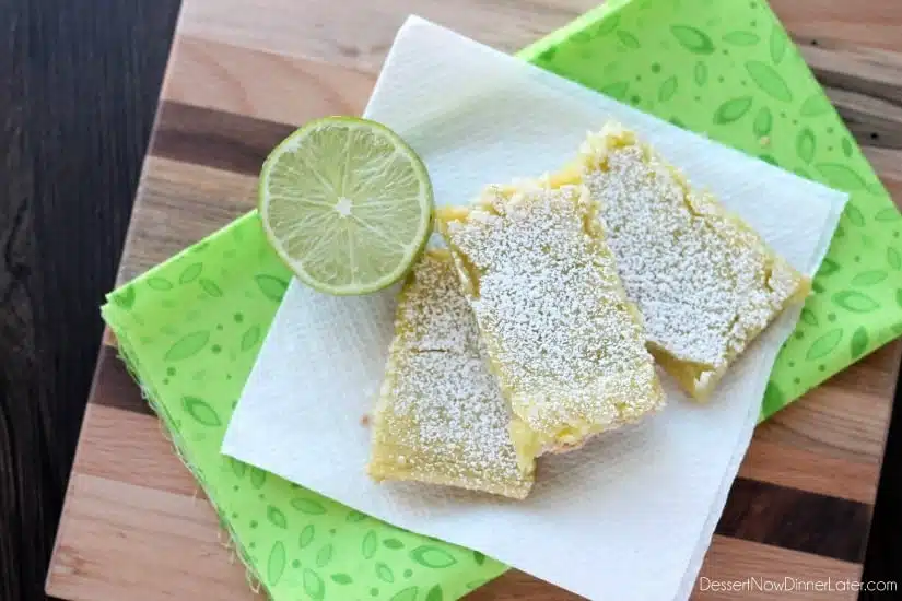 Coconut Key Lime Bars