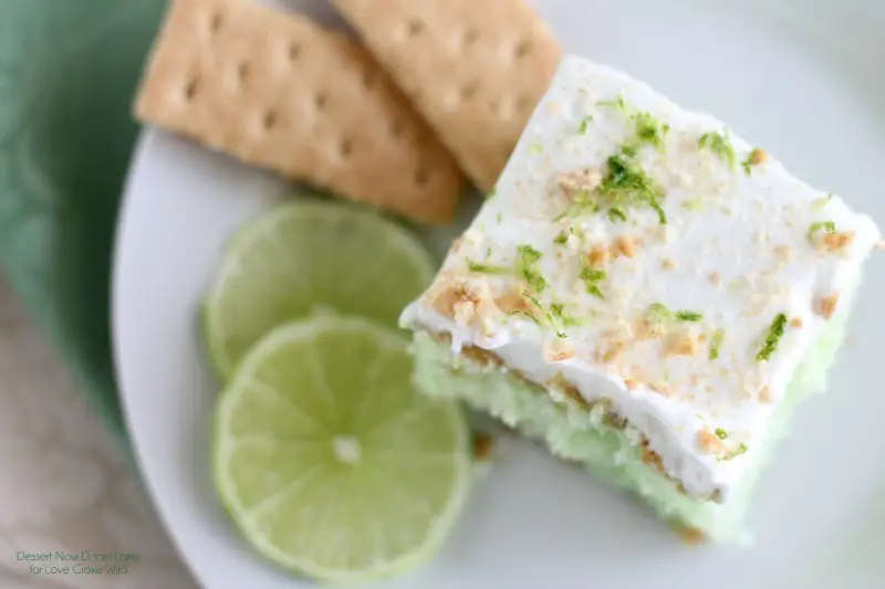 Key Lime Poke Cake