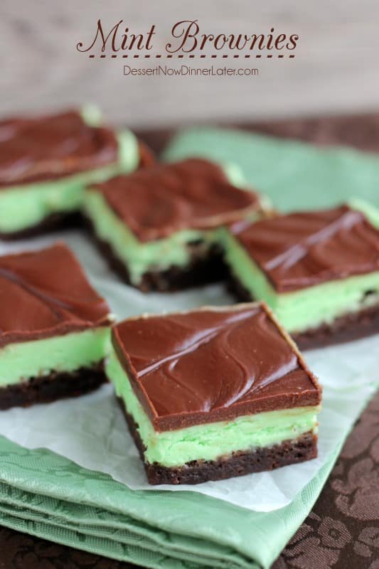 Mint Brownies