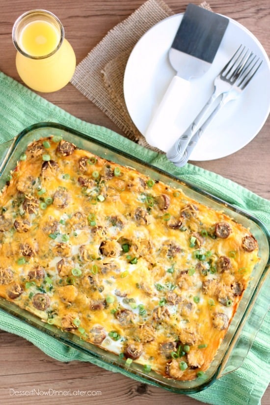 Breakfast Bake - Dessert Now, Dinner Later!