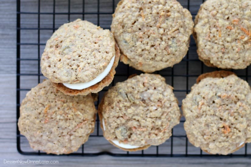 Carrot Cake Whoopie Pies