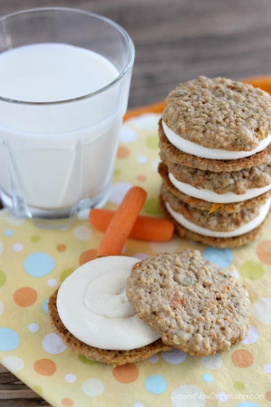 Carrot Cake Whoopie Pies