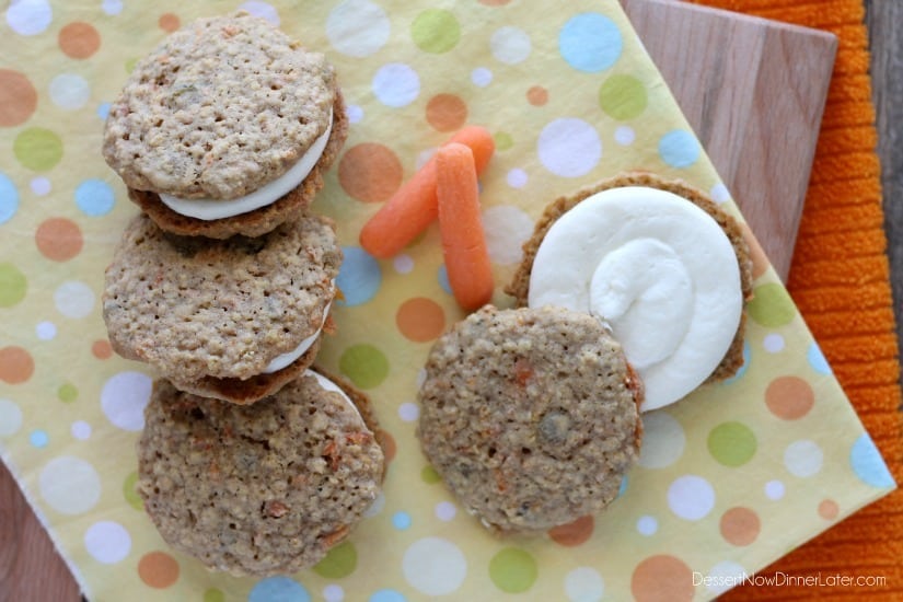 Carrot Cake Whoopie Pies