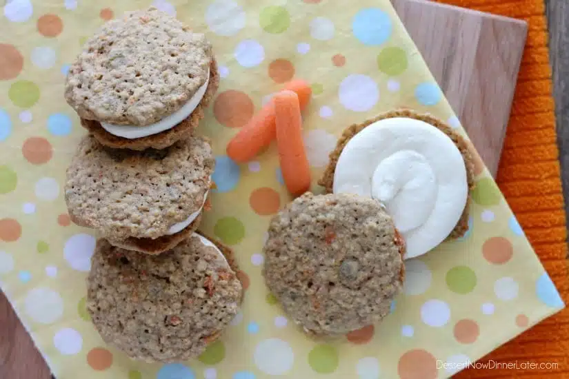 Carrot Cake Whoopie Pies