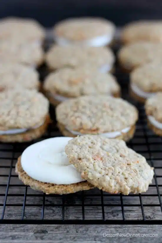 Carrot Cake Whoopie Pies