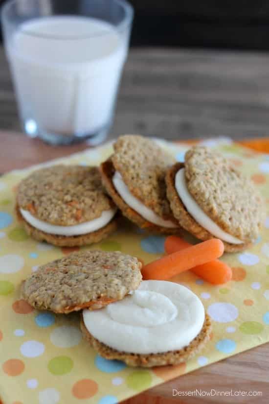 Carrot Cake Whoopie Pies