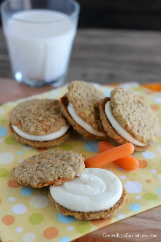 Carrot Cake Whoopie Pies