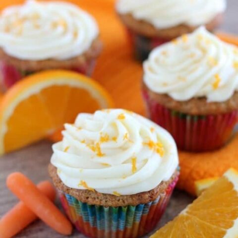 Coconut Carrot Cake Cupcakes