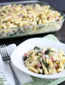 Ham & Cheese Pasta Bake